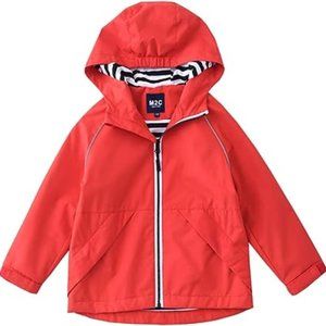 M2C Boys Girls Hooded Cotton Lined Waterproof Jackets